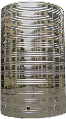 不銹鋼圓柱形水箱